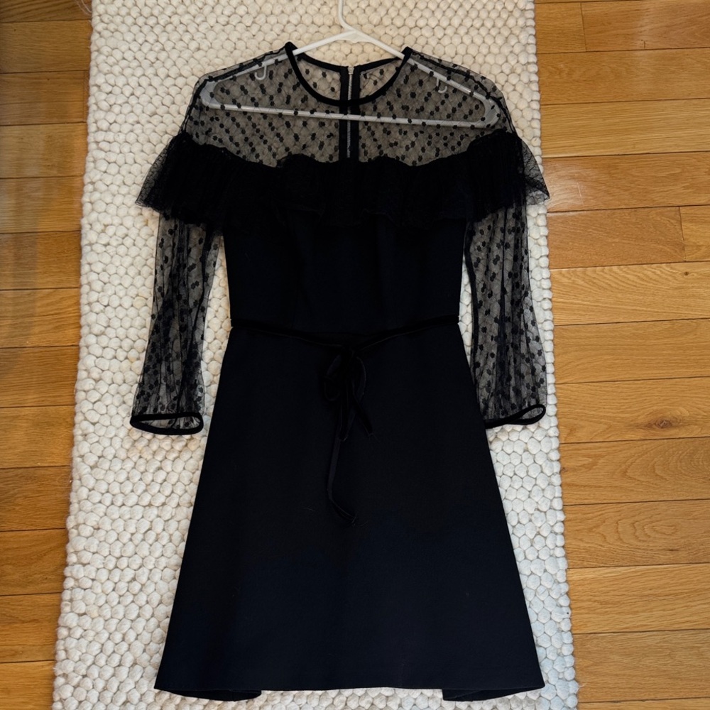 Elegant Black Lace Dress